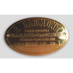 Darmont Id plate